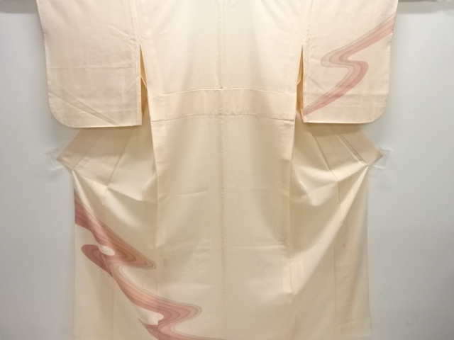 作家物　駒絽流水模様訪問着